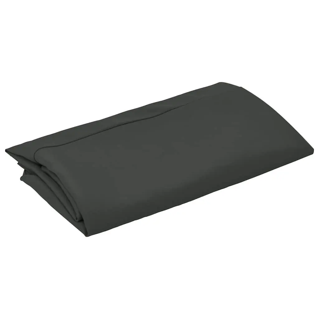 Replacement Parasol Fabric Outdoor Sunshade Cover Anthracite 300cm UV Protection