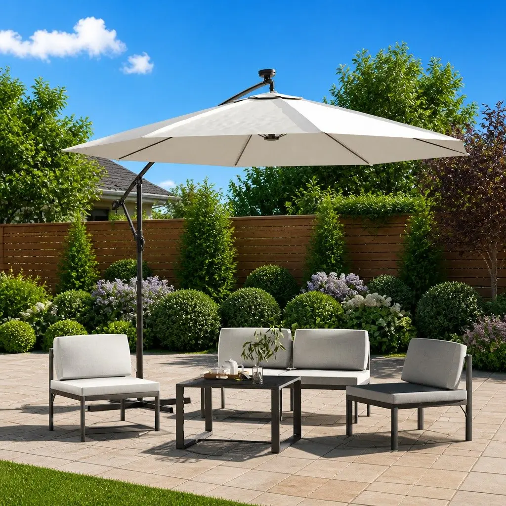 Replacement Fabric for Cantilever Umbrella Outdoor 300 cm Sand