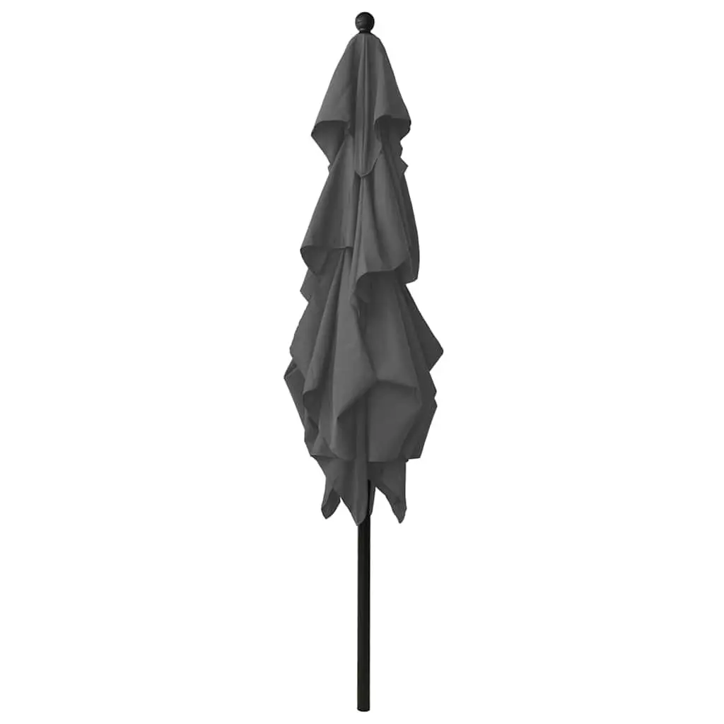 3-Tier Garden Parasol, 2.5x2.5m, UV Protective