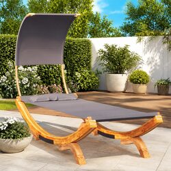 Outdoor Lounge Bed Dimensions: 100 x 200 x 126 cm
