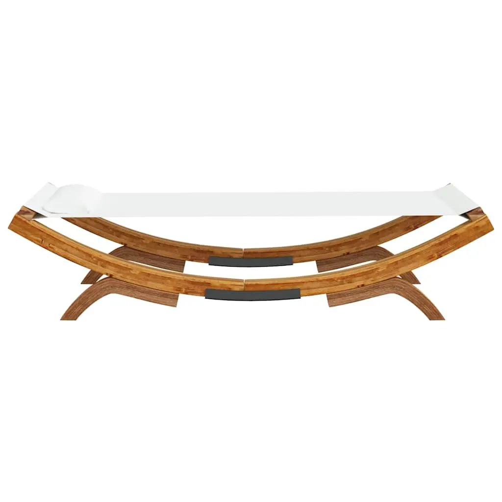 Outdoor Lounge Bed Sunbed Garden Patio Furniture 100 x 188.5 x 44 cm