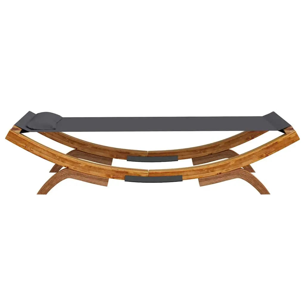 Outdoor Lounge Bed for Garden Patio 100 x 188.5 x 44 cm
