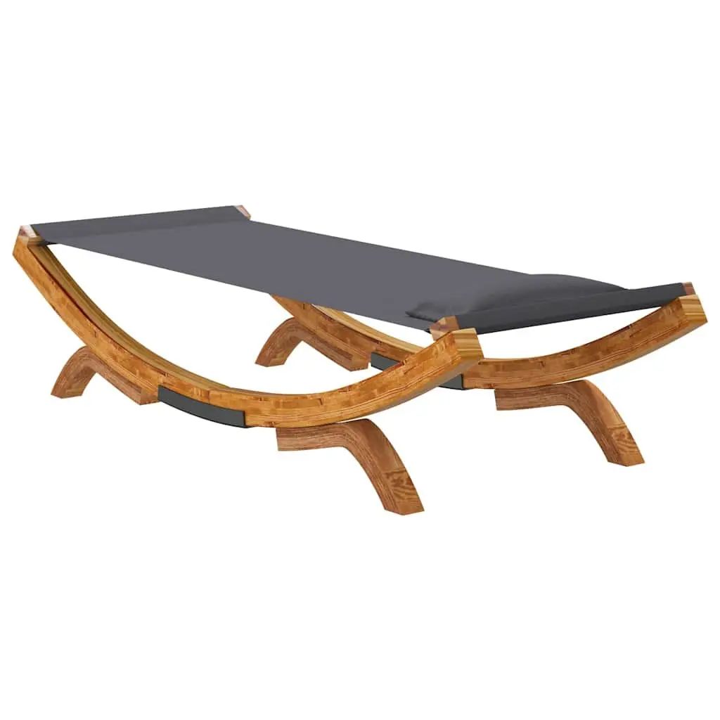 Outdoor Lounge Bed for Garden Patio 100 x 188.5 x 44 cm