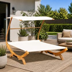 Outdoor Lounge Bed with Canopy - Specs and Details