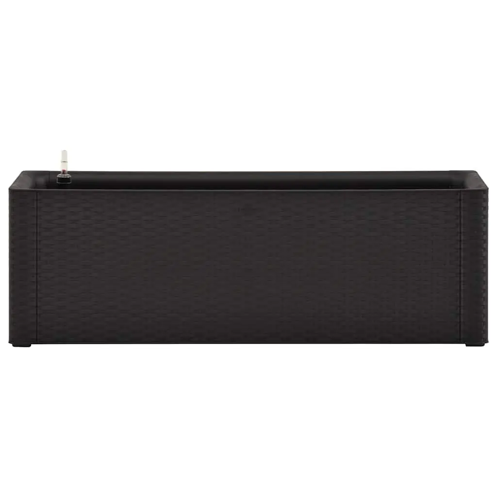 Raised Garden Bed Self Watering System Planter Anthracite 100 x 43 x 33 cm