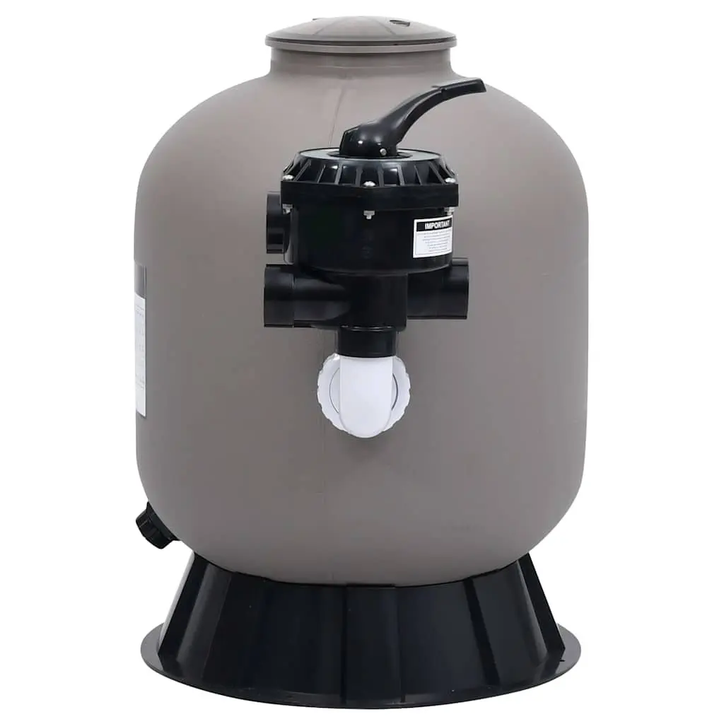 Pool Sand Filter Side Mount 6-Way Valve Grey Water Purification System