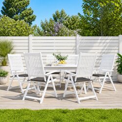 Specifications of 6 pcs Garden Chair Cushions Anthracite