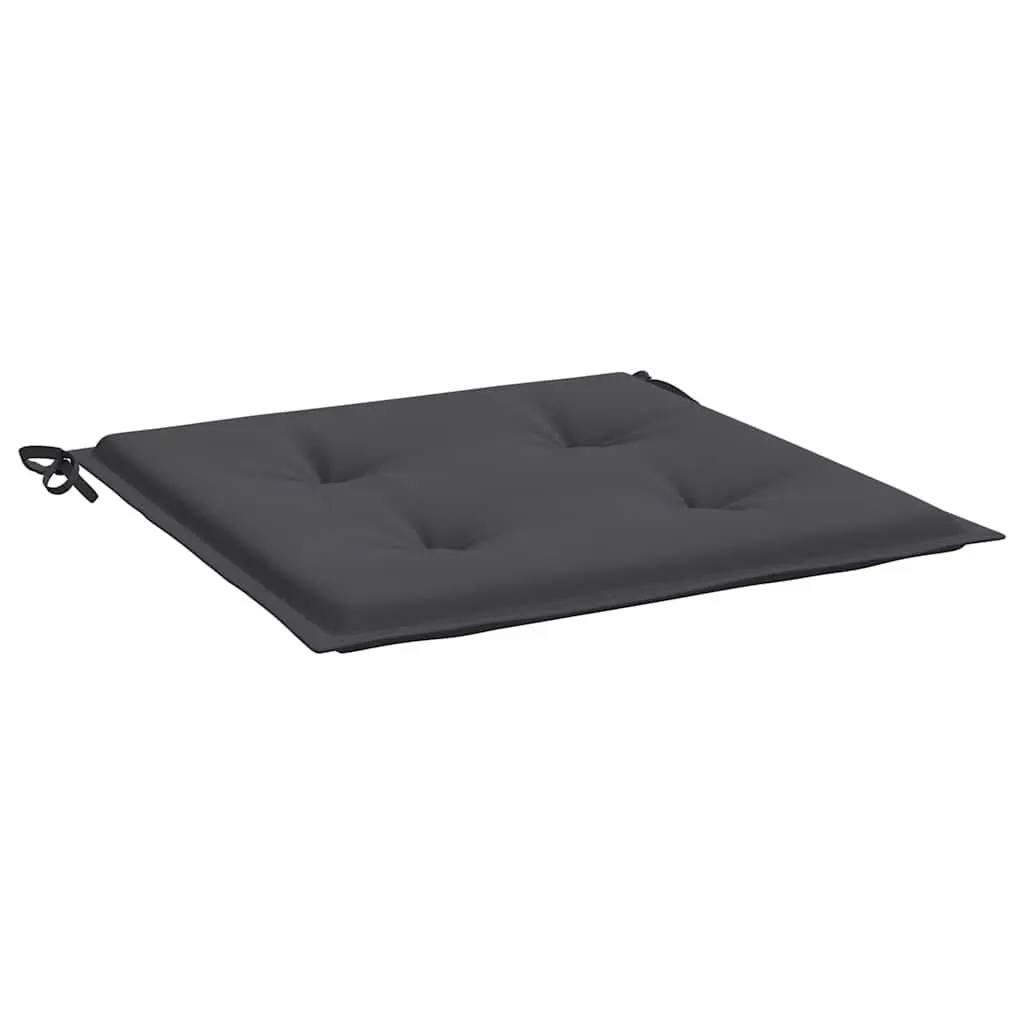 Outdoor Chair Cushions for Garden Patio Indoor 40 x 40 cm Anthracite 6 Piece