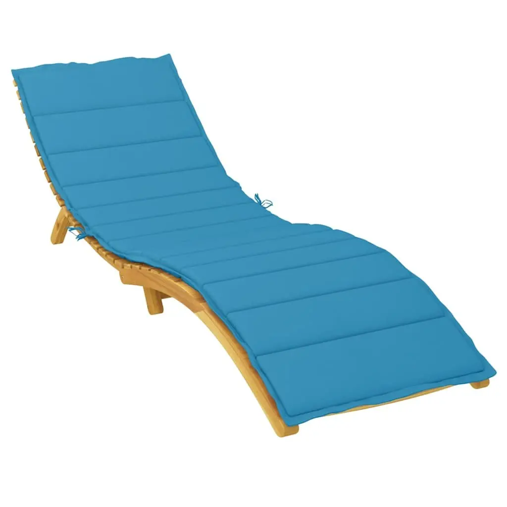 Sun Lounger Cushion Outdoor Garden Patio Chair Seat Pad 200x50x3cm
