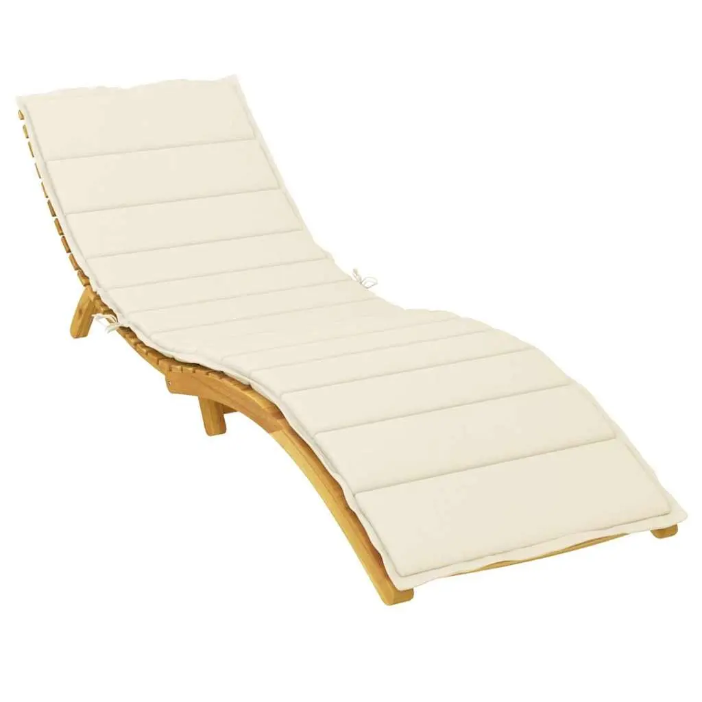 Sun Lounger Cushion Outdoor Garden Patio Chair Pad 200x60x3cm