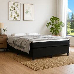 Box Spring Bed Dimensions: 137x187 cm with Pocket Spring