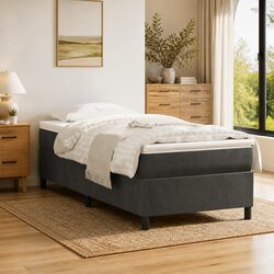 King Single Box Spring Bed Specs: Pocket Spring & Velvet