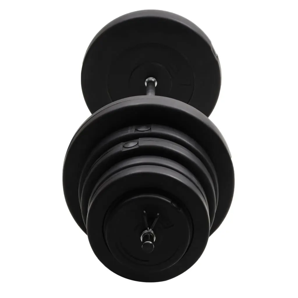 90 kg Barbell Set with Plates for Strength Training