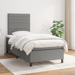 King Single Box Spring Bed: 106 x 203 cm Dimensions