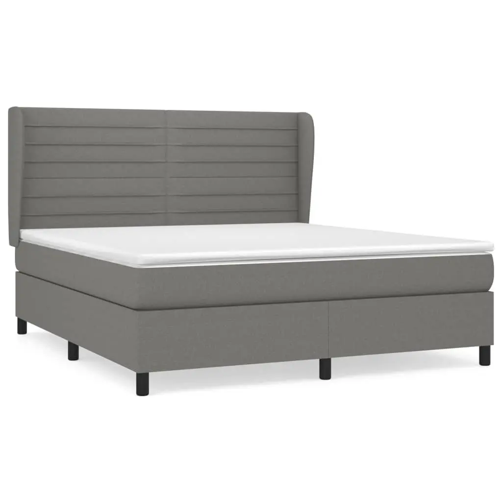 Queen Box Spring Bed with Mattress