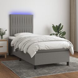 Specifications of King Single Box Spring Bed with LED Lighting