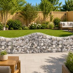 5 pcs Arched Gabion Baskets - Specifications and Details