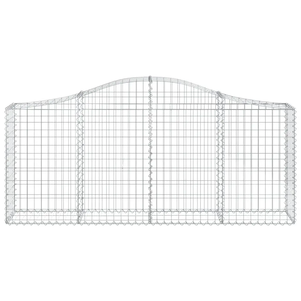 Arched Gabion Baskets, 3 Pcs Set