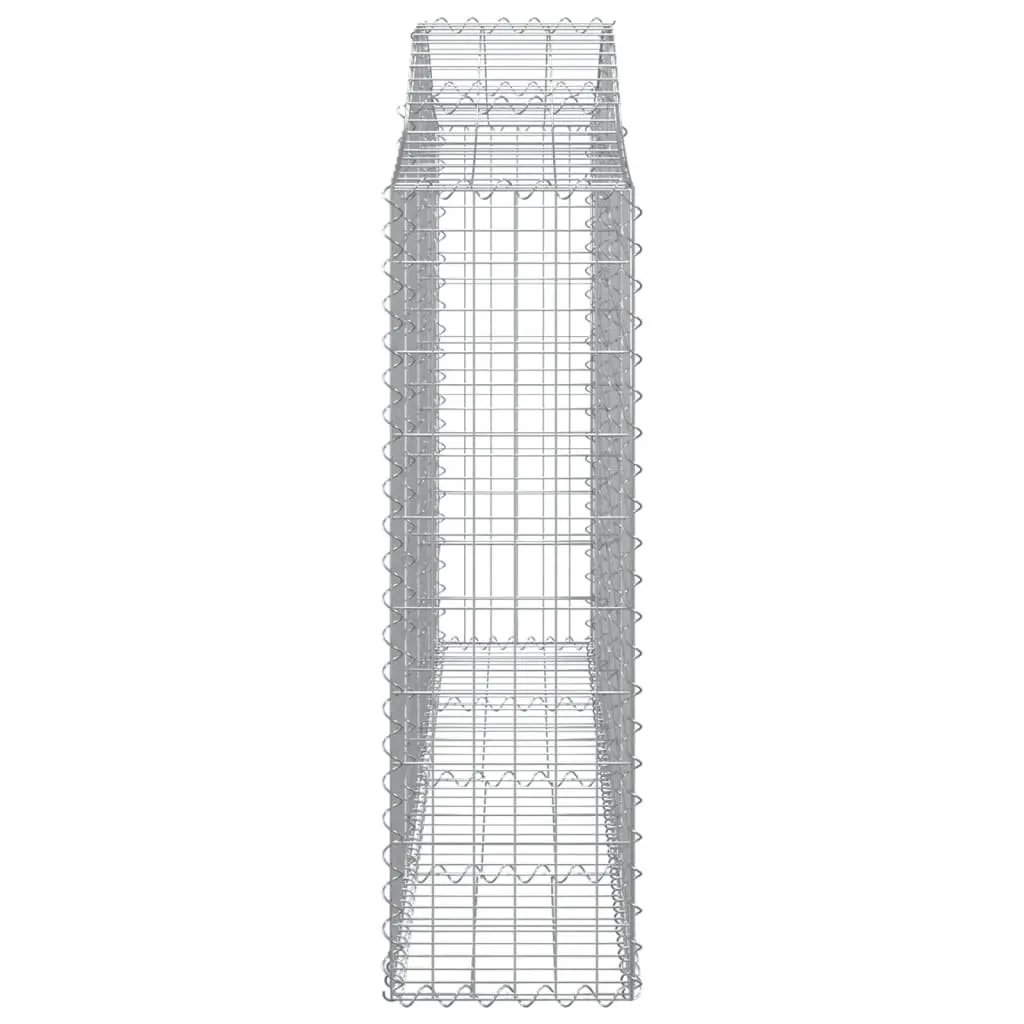 Arched Gabion Baskets 4 Pack Garden Barrier Decorative Retaining Wall Outdoor