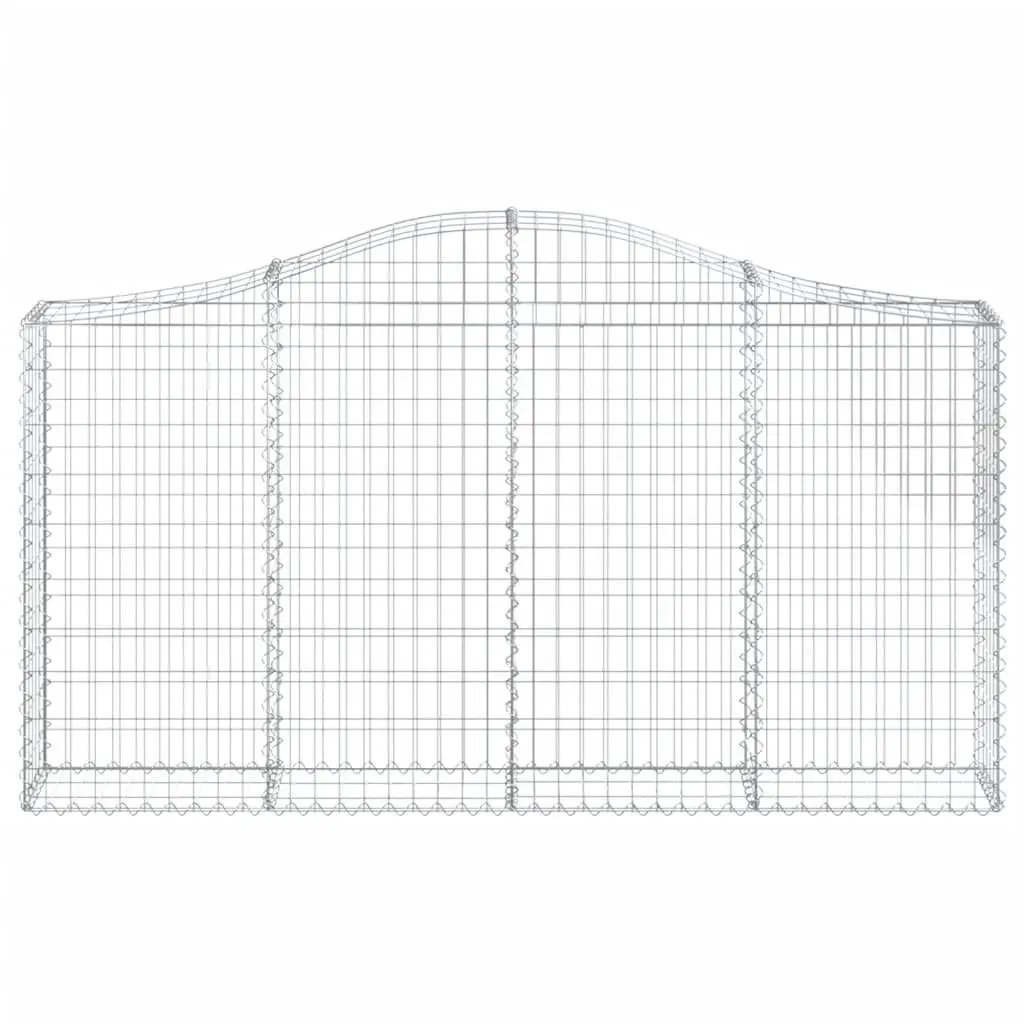 7 pcs Arched Gabion Baskets for Outdoors