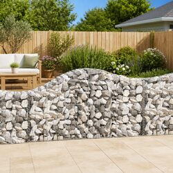 9 Arched Gabion Baskets: Dimensions and Material Specs