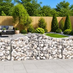Specifications of 8 Arched Gabion Baskets 200x50x80/100 cm