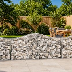 Gabion Baskets - 25 pcs, Dimensions: 200 x 50 x 80/100 cm