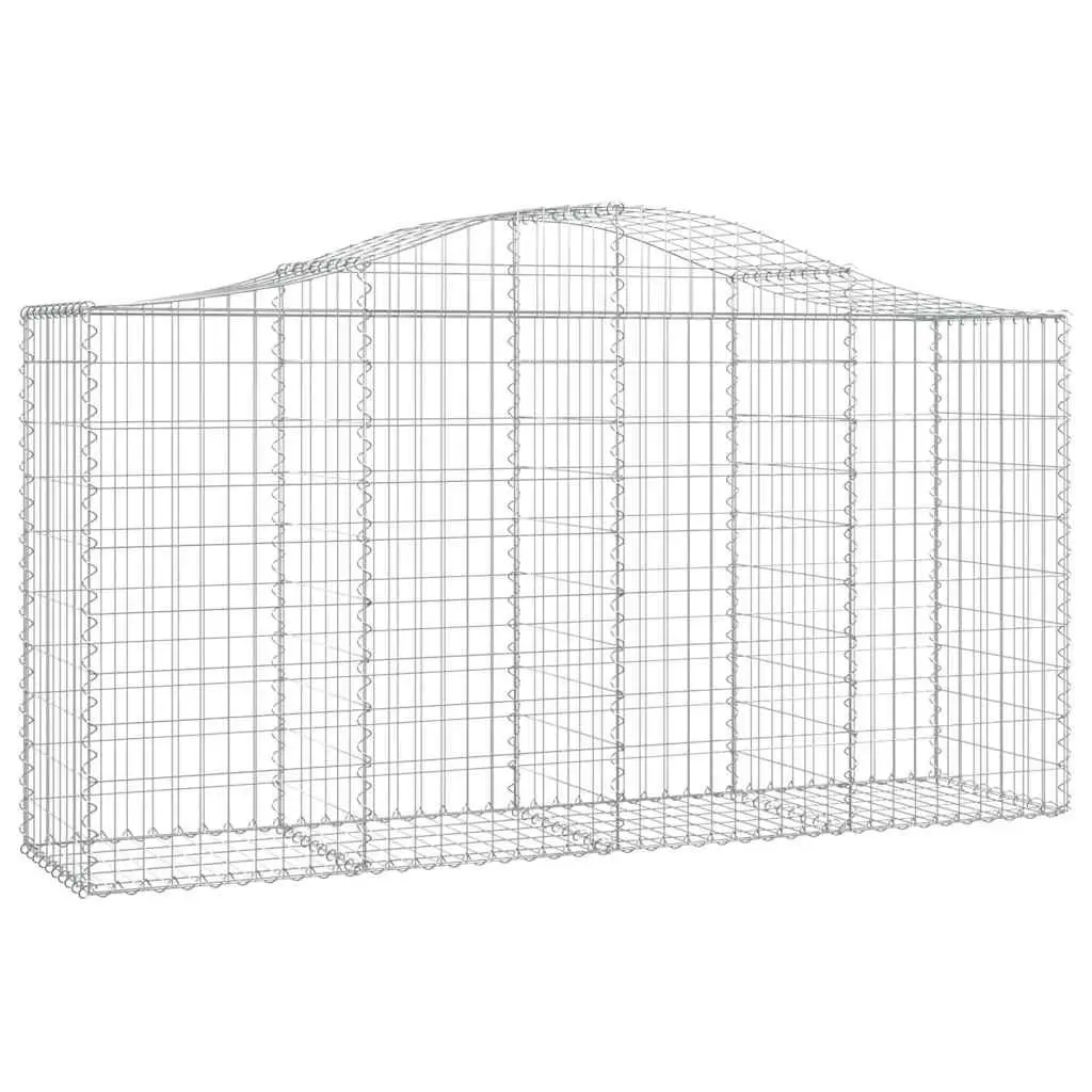 8-Piece Arched Gabion Basket Set