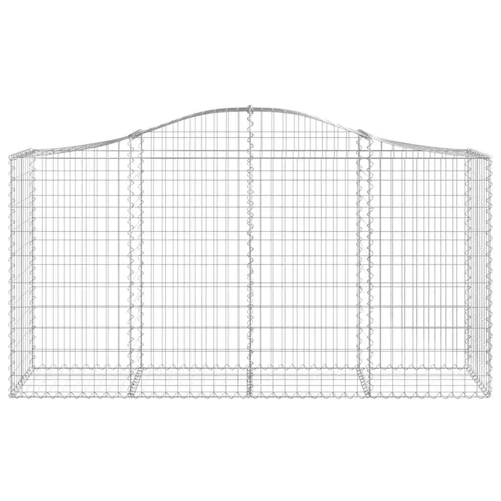 8-Piece Arched Gabion Basket Set