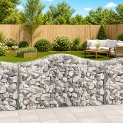Specifications of 12 Arched Gabion Baskets for Gardens