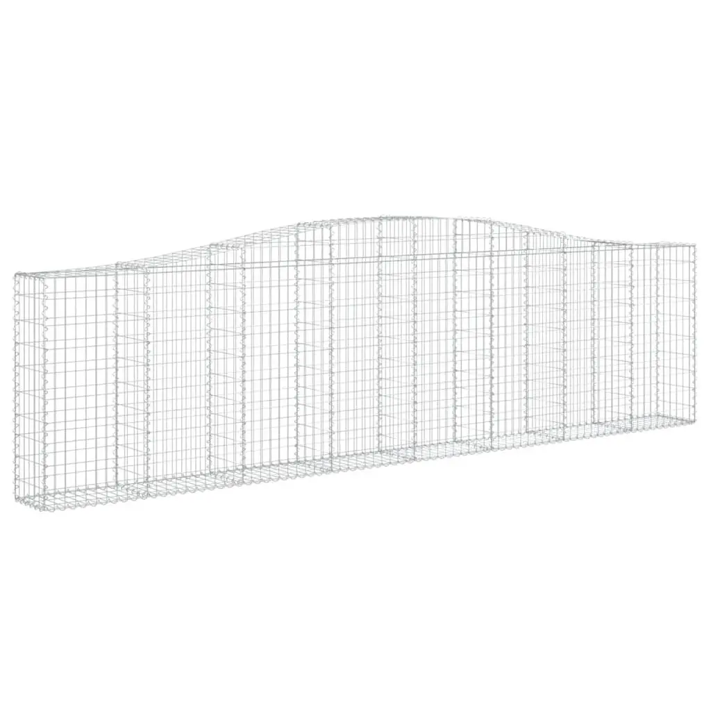 Arched Gabion Baskets 2 pcs Set