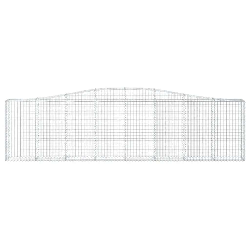 Arched Gabion Baskets 2 pcs Set