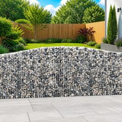 Specifications of Arched Gabion Baskets, 4-Piece Set