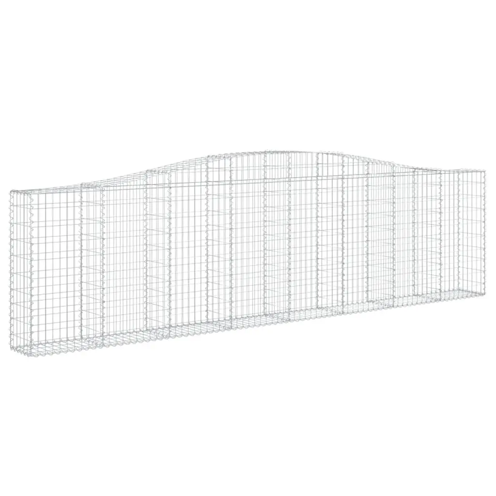 Arched Gabion Baskets, 7 Pieces