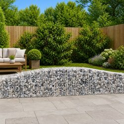 Arched Gabion Baskets Specifications: 3 Piece Set