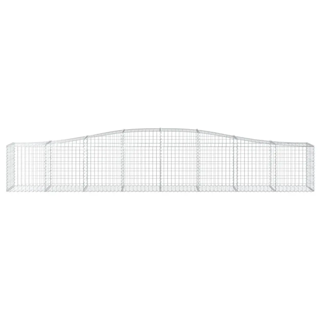Arched Gabion Baskets 2pc Garden Set
