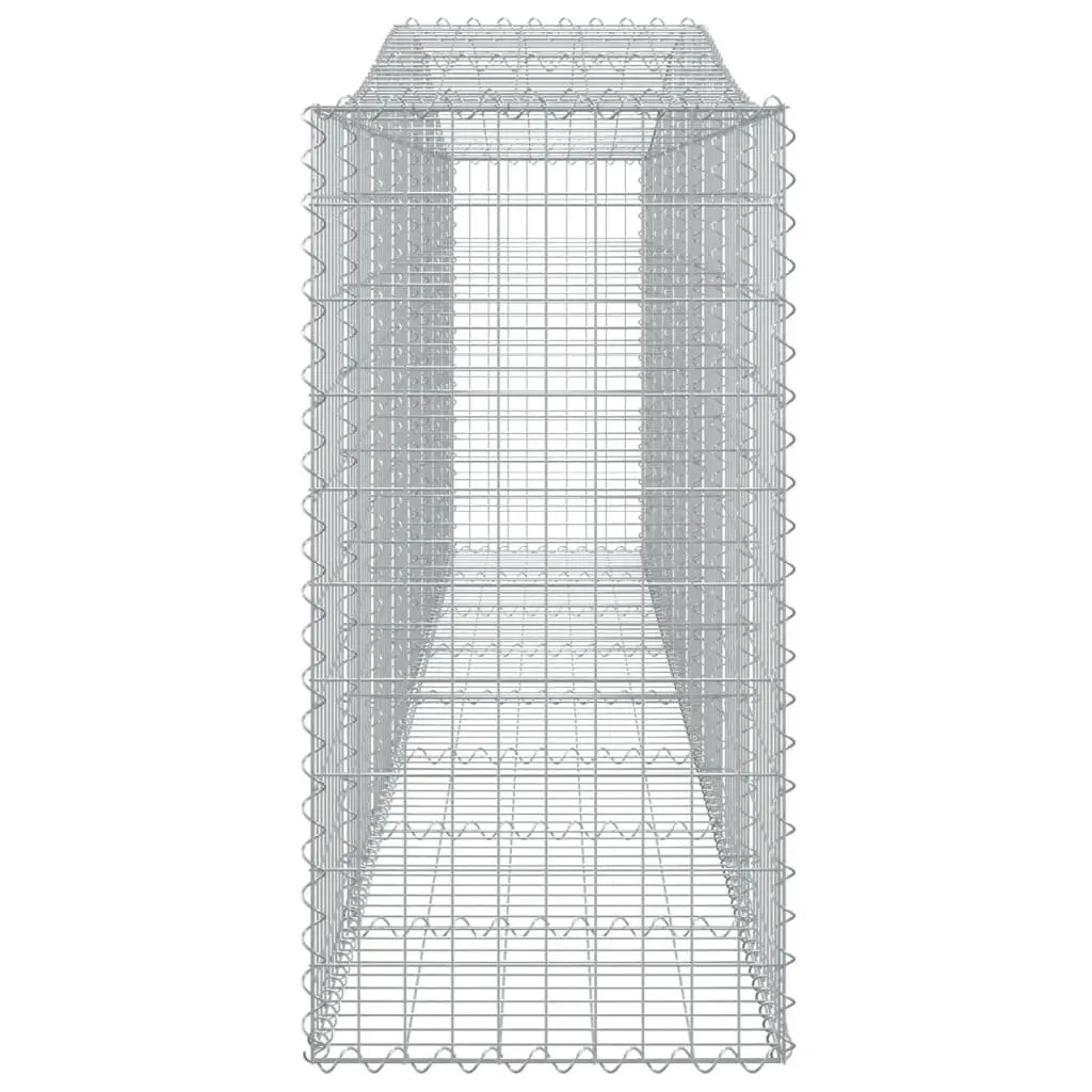 Arched Gabion Baskets Garden Barrier Retaining Wall Decor 400x50x100120cm 5 Piece
