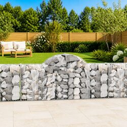 Specifications of 9 pcs Arched Gabion Baskets for Garden