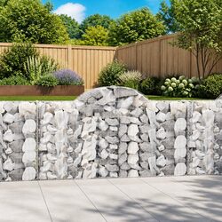 Specifications of 6 Arched Gabion Baskets for Gardens