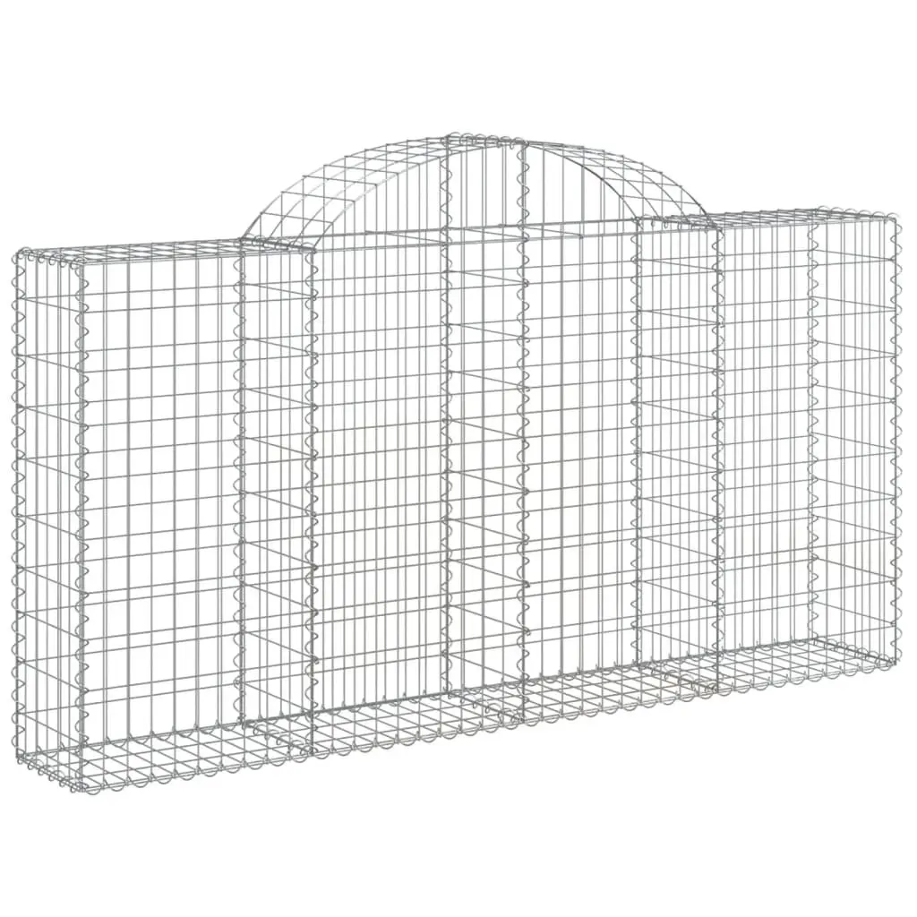 6 Arched Gabion Baskets for Gardens
