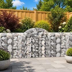Specifications of 8 Arched Gabion Baskets for Gardens