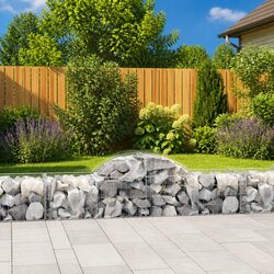 Specifications of Arched Gabion Baskets 2 pcs for Outdoors