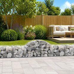 Factual Arched Gabion Baskets, Set of 4 - Specifications