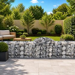 Arched Gabion Baskets Set of 5 - Specifications and Details
