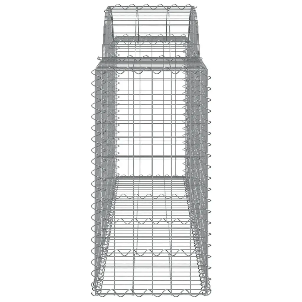 7-Piece Arched Gabion Baskets Set