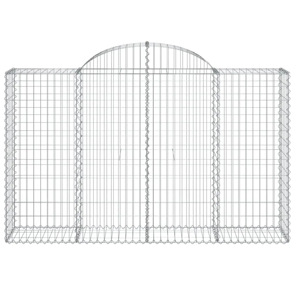 Arched Gabion Baskets for Gardens