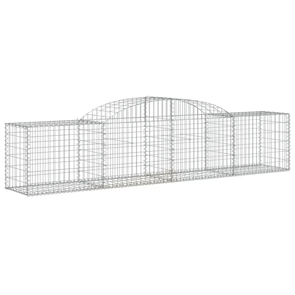 3 Piece Arched Gabion Baskets Set