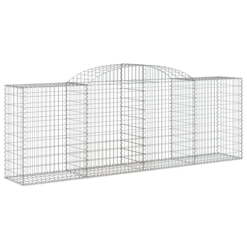 Arched Gabion Baskets Garden 300x50x100120 cm