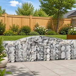 Specifications of 2pc Arched Gabion Baskets for Garden