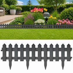 Specifications for 25-Piece Anthracite Lawn Edging Panels